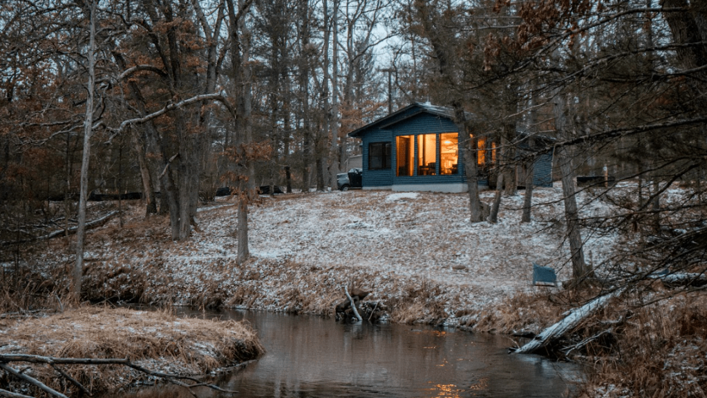 Cabin on Pere Marquette River